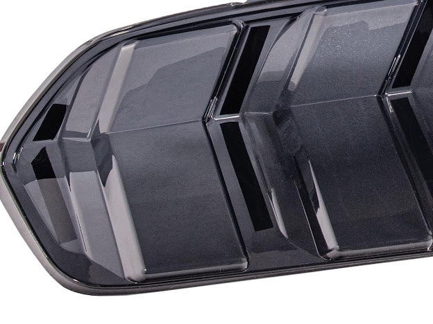 2024-UP FORD MUSTANG S650 | SMOKE TINTED REAR TAIL LIGHT TRIM BEZEL COVER